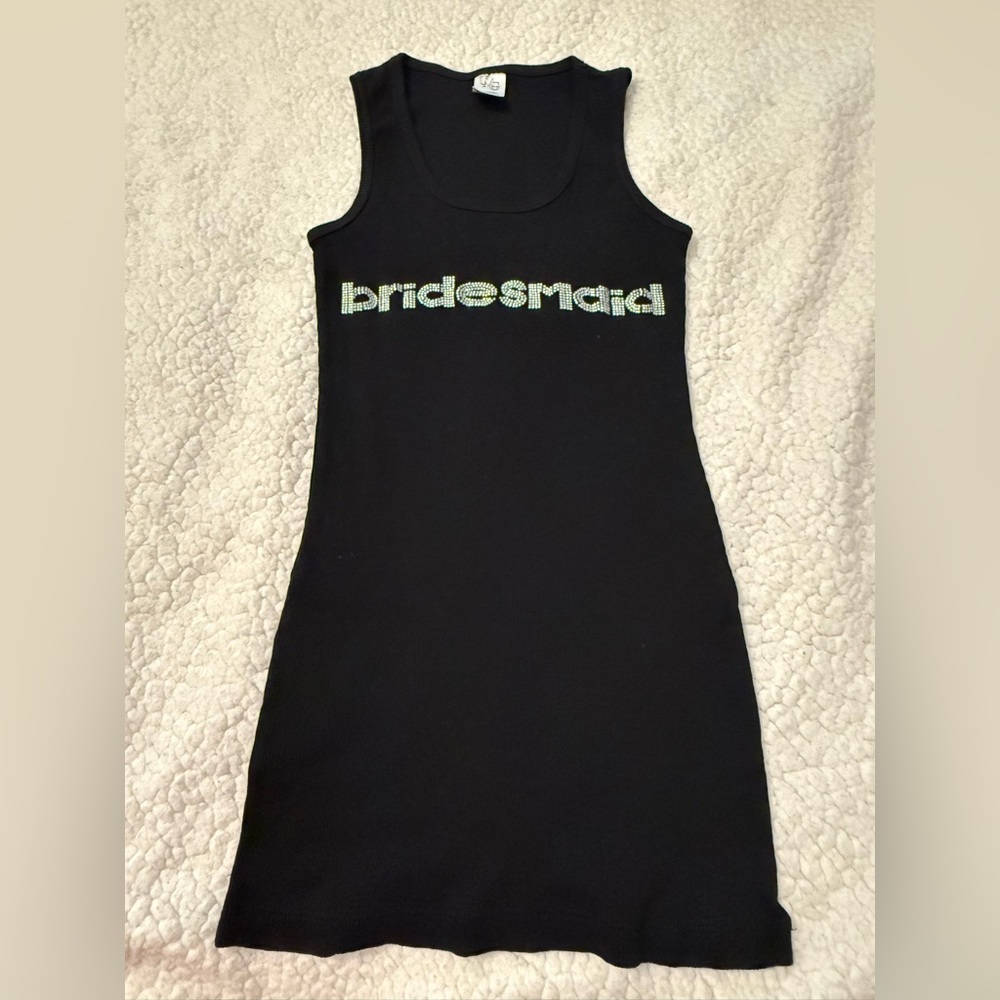 NWOT UMG Bridesmaid Embellished Long Ribbed Tank Top